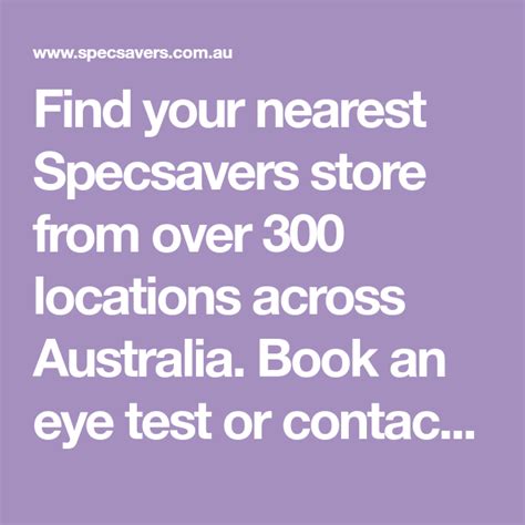 nearest specsavers